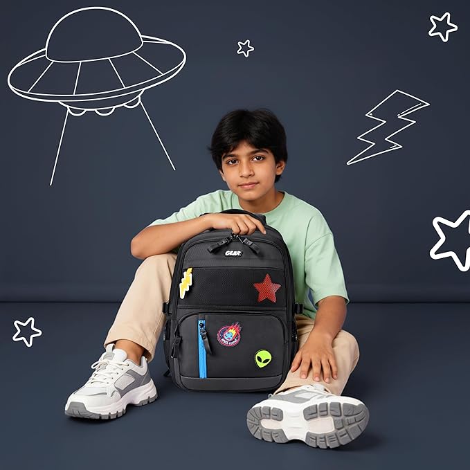 Gear Pop Star 27L Water Resistant School Backpack Bbag | India’s Best Online Stationery Store