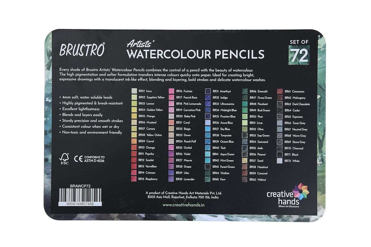Brustro Artist Water Colour Pencil