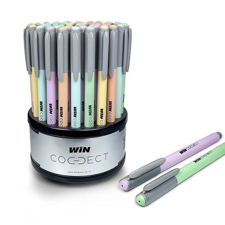 Win Connect Ball Pen pack of 30. Best ball  pen for smooth writing.