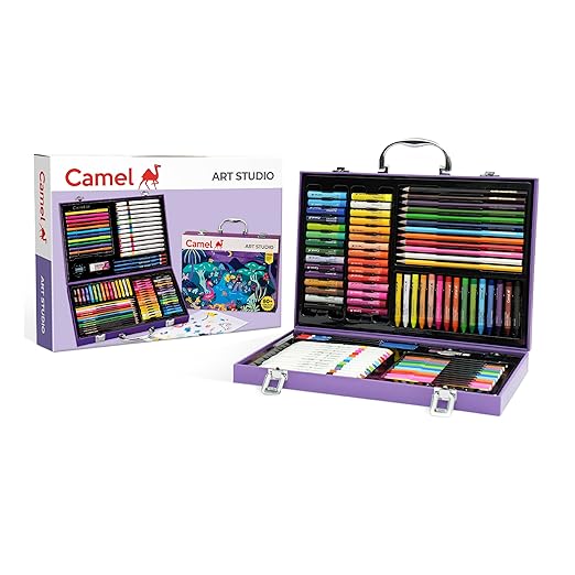 Camel Art Studio Set Reusable Briefcase Pack Bbag | India’s Best Online Stationery Store