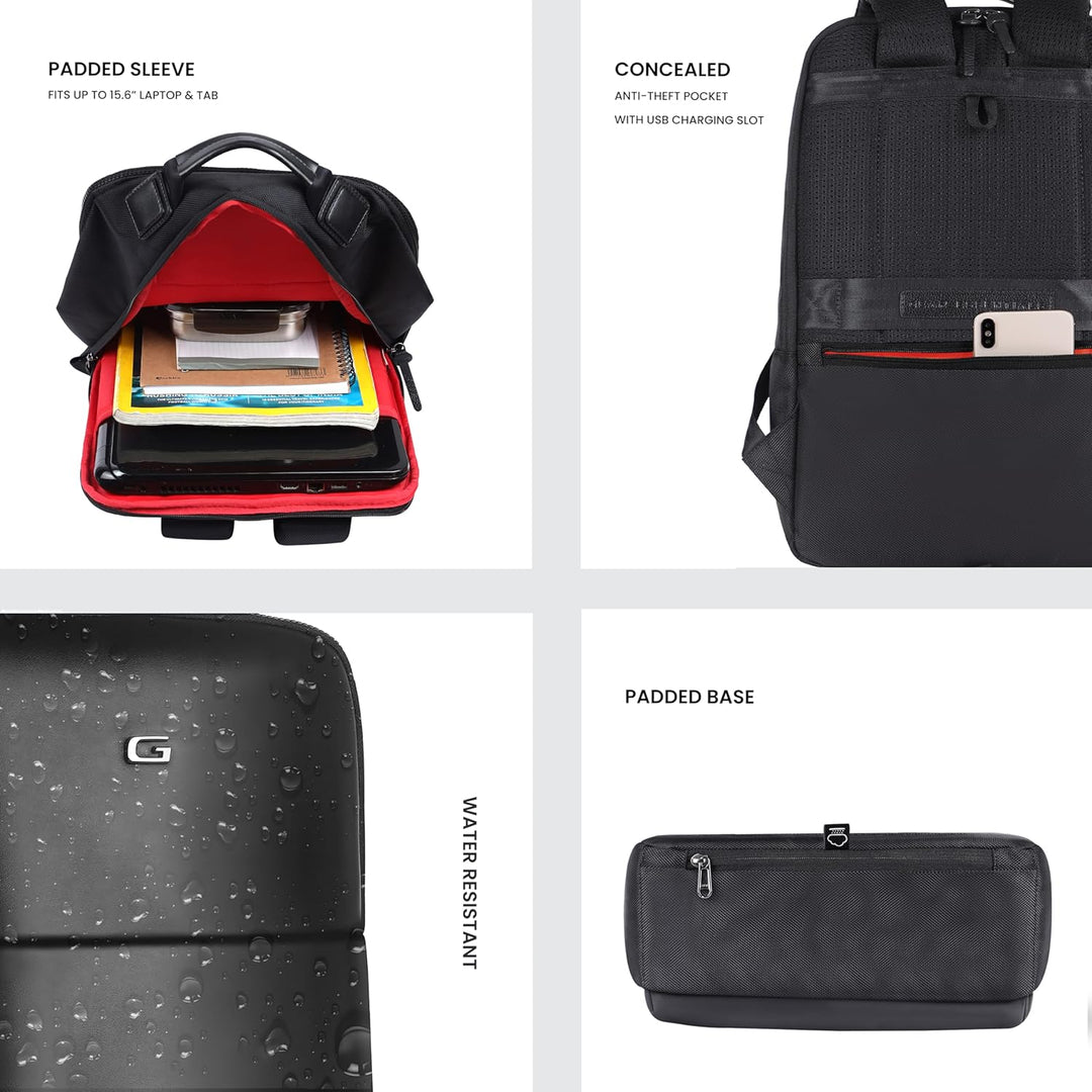 Gear Elevate 20L Laptop Backpack (Black) Bbag | India’s Best Online Stationery Store