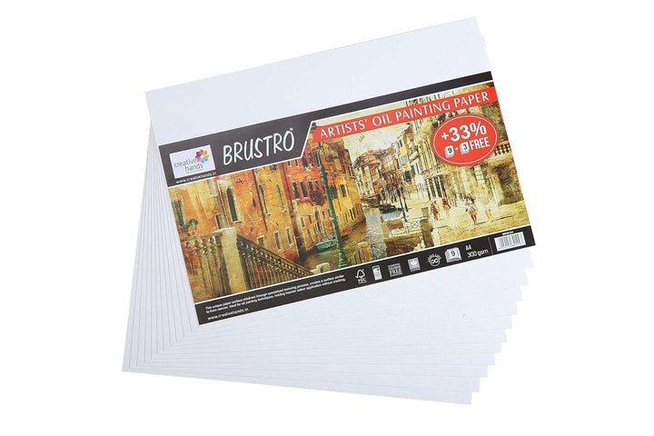 Brustro Artist Oil Painting Papers