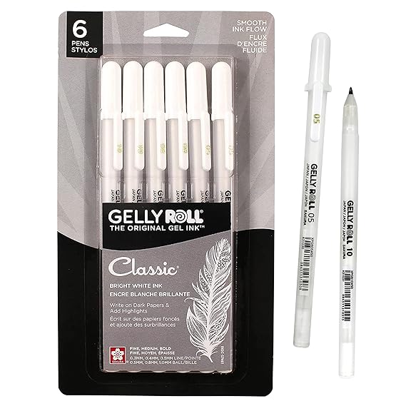 Sakura Gelly Roll Classic White Gel Pen