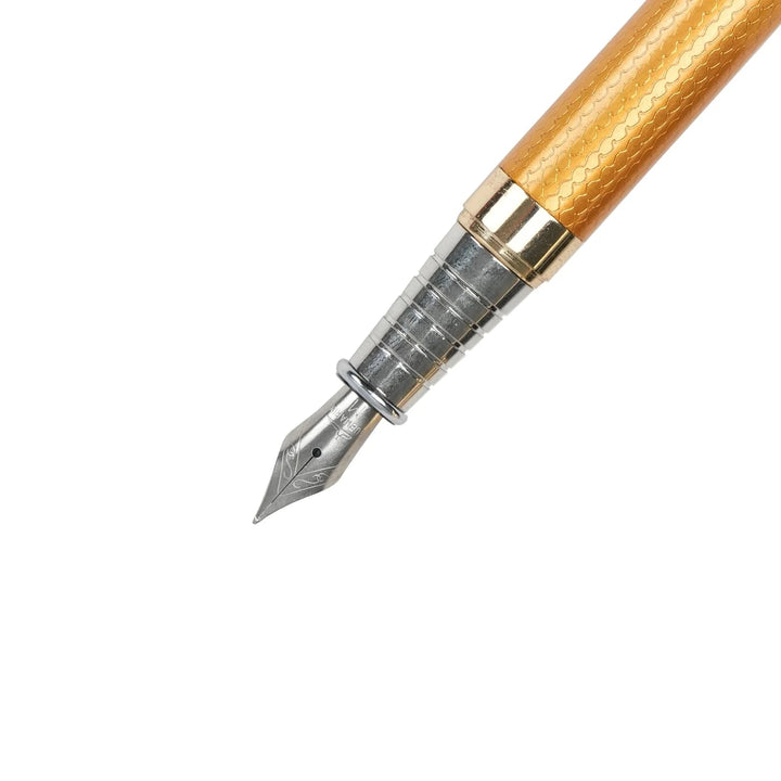 Submarine 24 Carat Gold Plated Fountain Pen Bbag | India’s Best Online Stationery Store