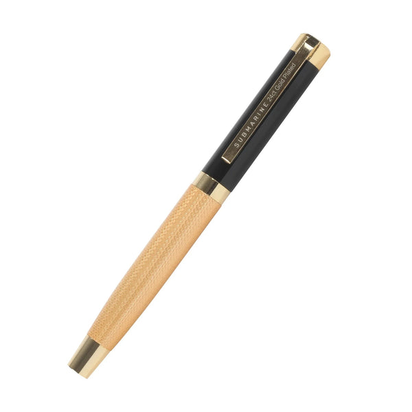 Submarine 24 Carat Gold Plated Fountain Pen Bbag | India’s Best Online Stationery Store