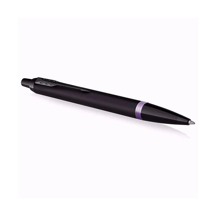 Parker IM Amethyst Purple Black Trim Ballpoint Pen Bbag | India’s Best Online Stationery Store