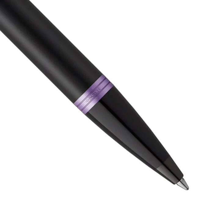Parker IM Amethyst Purple Black Trim Ballpoint Pen Bbag | India’s Best Online Stationery Store