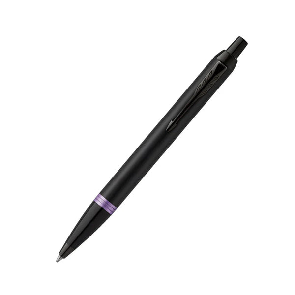 Parker IM Amethyst Purple Black Trim Ballpoint Pen Bbag | India’s Best Online Stationery Store