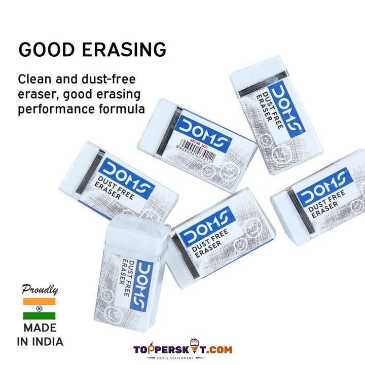 Doms Dust Free Erasers - Bbag | India’s Best Online Stationery Store