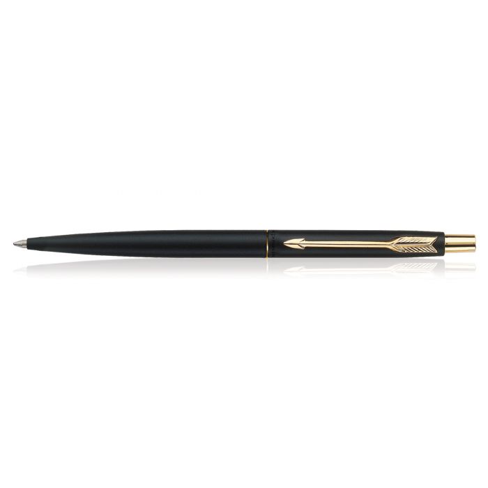Parker Classic Matte Black With Gold Trim Ball Pen - Bbag | India’s Best Online Stationery Store