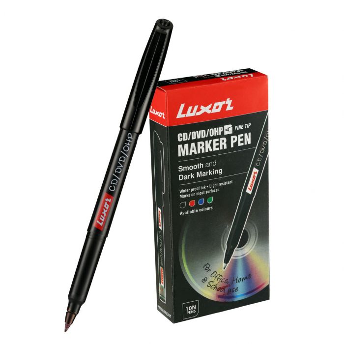 Luxor CD/DVD/OHP Marker - Bbag | India’s Best Online Stationery Store