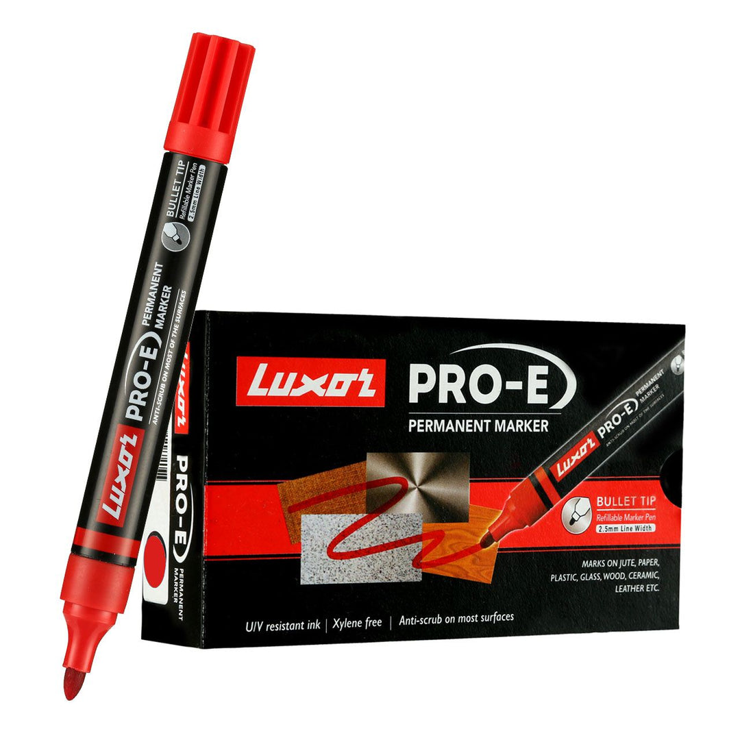 Luxor Pro E Permanent Marker - Bbag | India’s Best Online Stationery Store