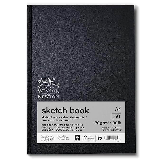 Winsor & Newton Sketchbook - Light Grain 170 GSM - A4