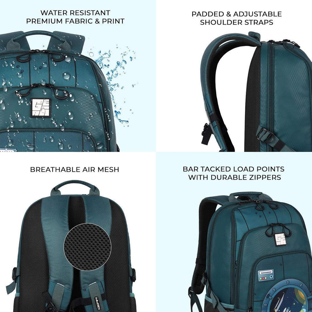 Gear Astronomer 17" Green Bbag | India’s Best Online Stationery Store