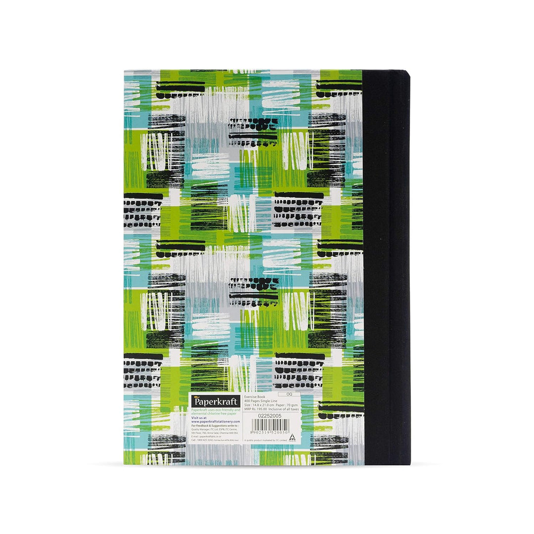 Paperkraft Single Line Expression series 5 Subject Notebook - Bbag | India’s Best Online Stationery Store