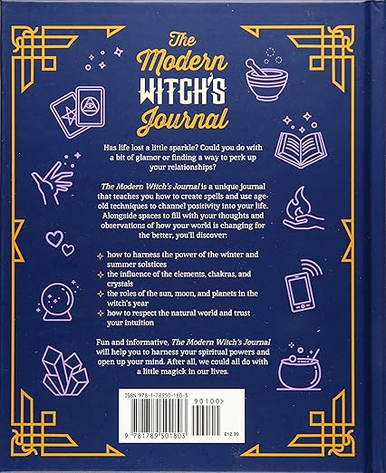 The Modern Witch’s Journal | Guided Spiritual & Mindfulness Journal for Positive Magic Bbag | India’s Best Online Stationery Store