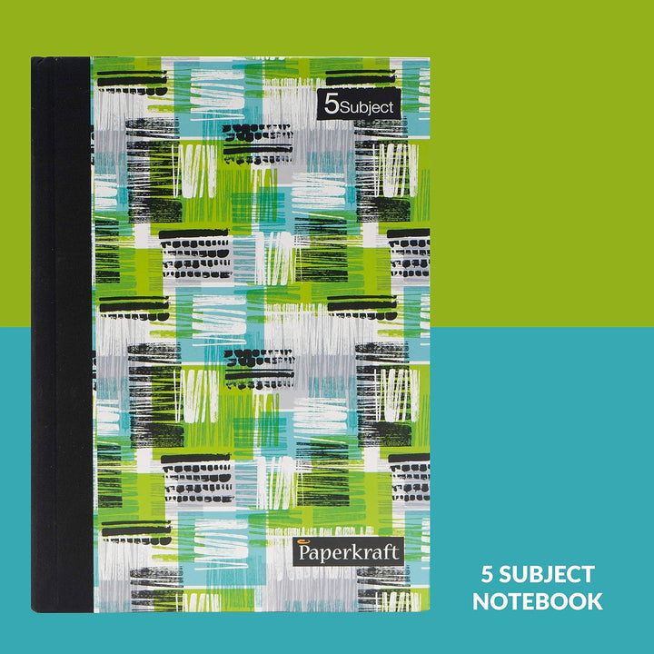 Paperkraft Single Line Expression series 5 Subject Notebook - Bbag | India’s Best Online Stationery Store