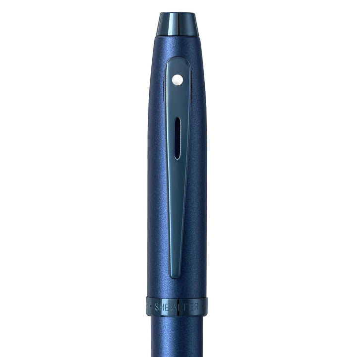sheaffer 9371 Ballpoint Pen - Satin Blue PVD