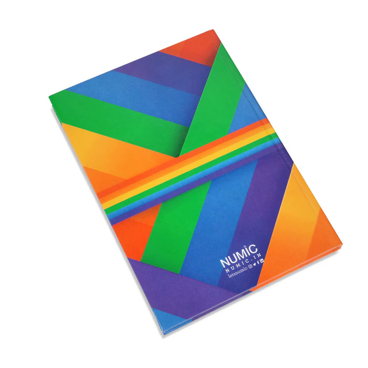 Numic Sequence Ruled A5 Notebook (Multiple Designer Covers – NSQR Series)