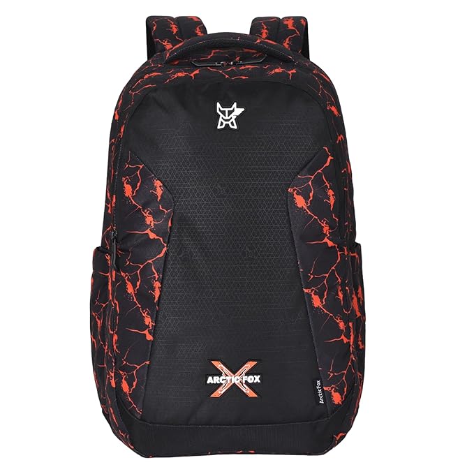 Arctic Fox Electro Orange Backpack 37L Laptop Bag Bbag | India’s Best Online Stationery Store