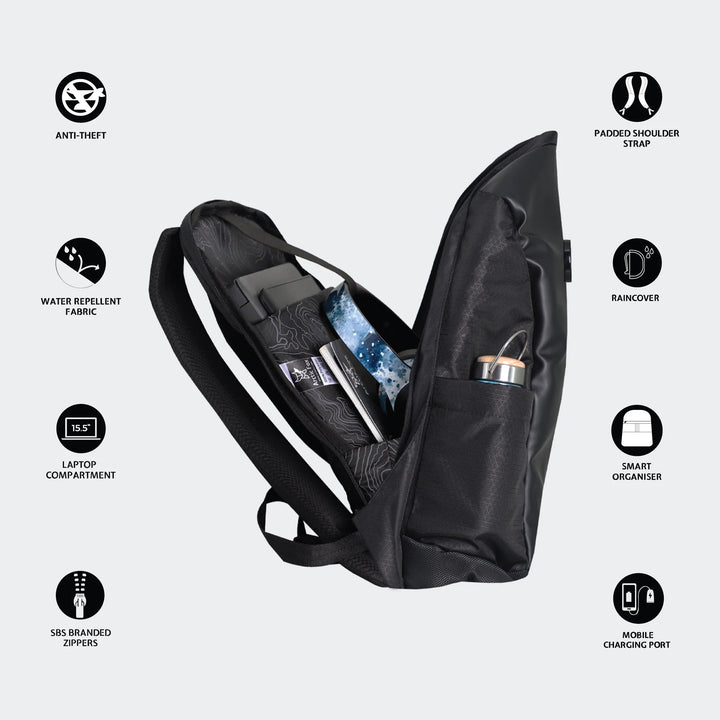 Arctic Fox Slope Anti-Theft Laptop Backpack Bbag | India’s Best Online Stationery Store