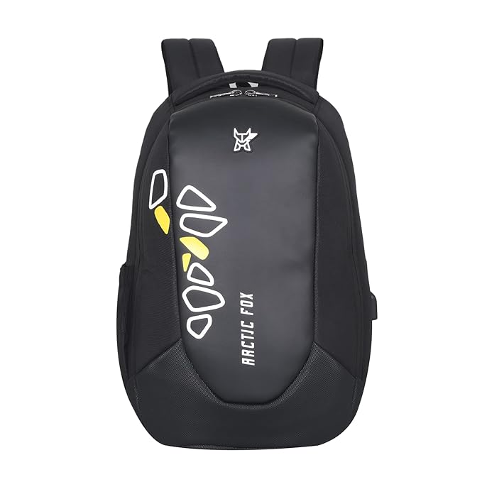 ARCTIC FOX Stone Black Backpack Bbag | India’s Best Online Stationery Store