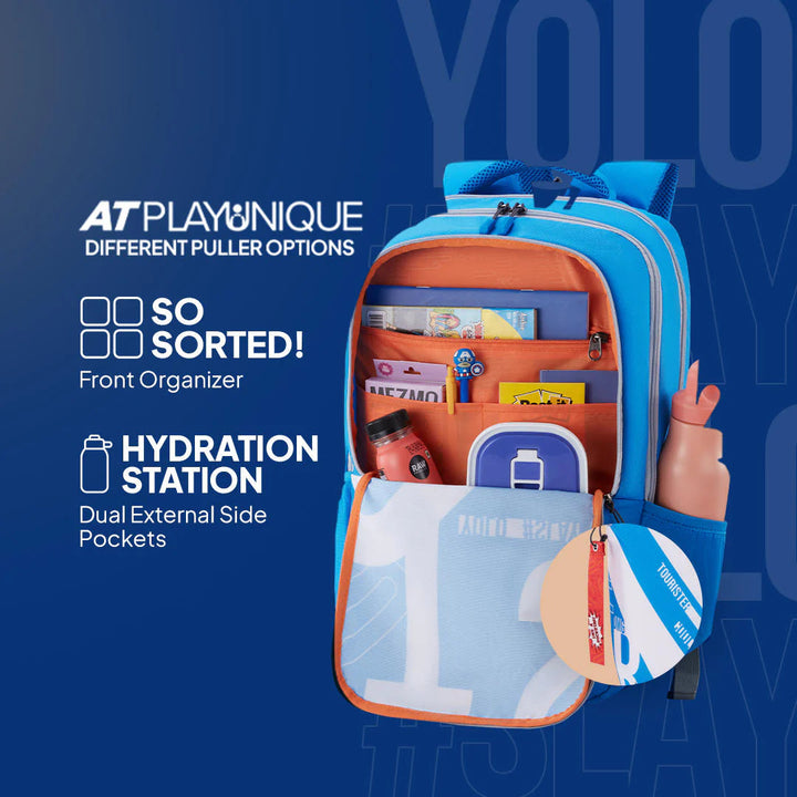 American Tourister Sest 3.0 Blue Backpack with Laptop Sleeve Bbag | India’s Best Online Stationery Store