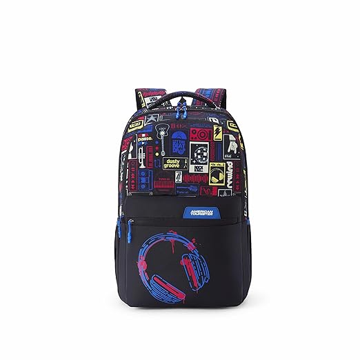 American Tourister Stan 35L Backpack 3 Compartment School & College Bag Bbag | India’s Best Online Stationery Store