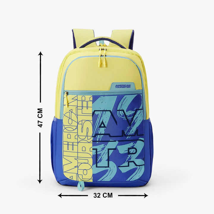 American Tourister Stan Backpack  Durable Printed Backpack Bbag | India’s Best Online Stationery Store