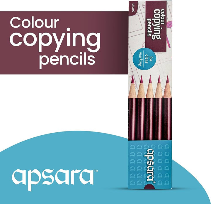 A box of Lilac Apsara Colour Copying Pencils