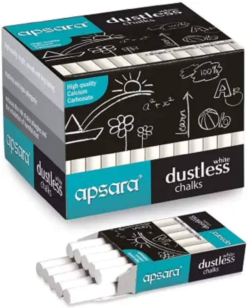 Big Box of Apsara Dustless Chalk White