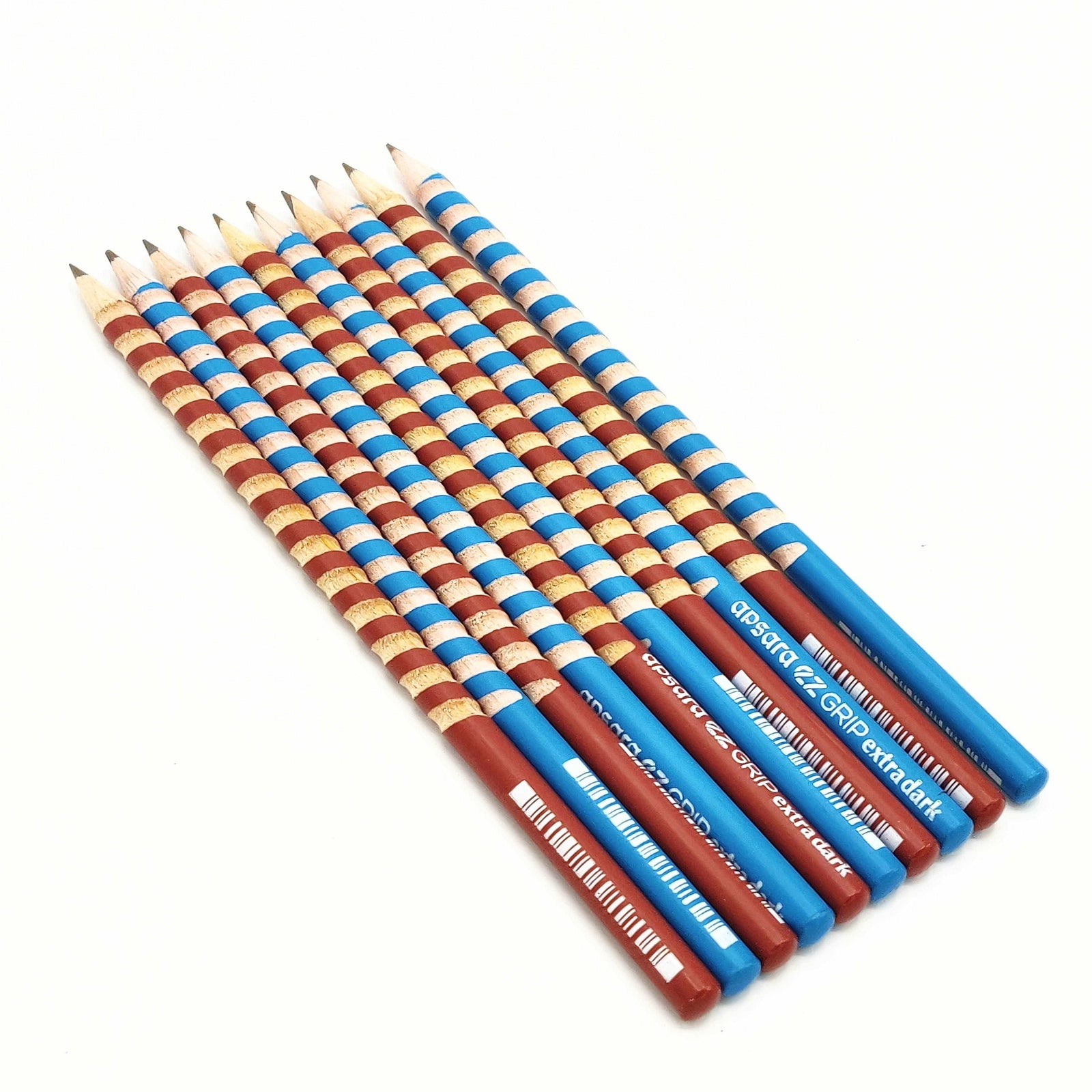 10 Pcs of Apsara EZ Grip Extra Dark Pencil