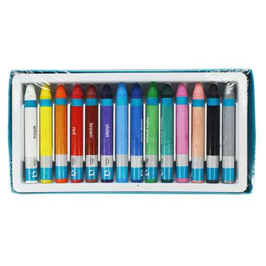 open pack of Apsara Jumbo Wax Crayons