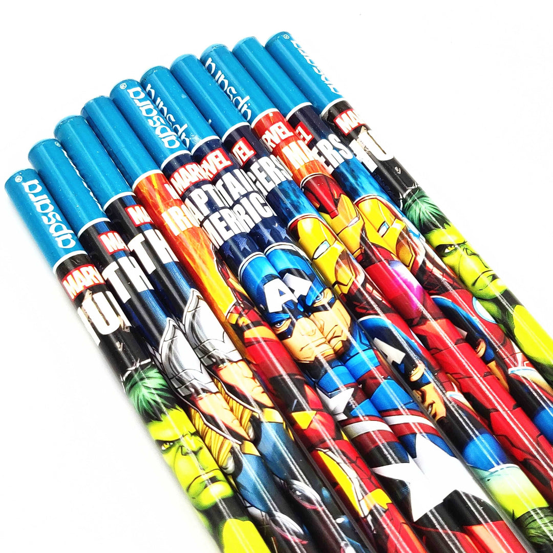 10 Pcs Apsara Marvel Avengers Pencils
