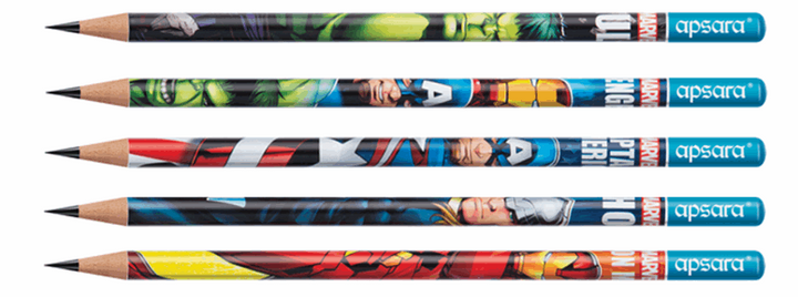  5pcs of Apsara Marvel Avengers Pencils 