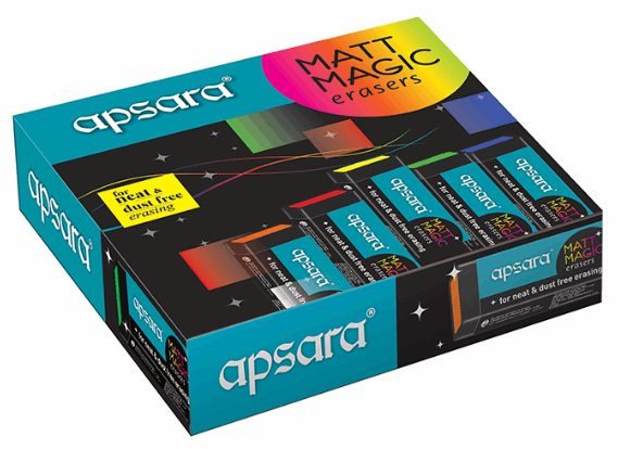 A Pack of Apsara Matt Magic Erasers