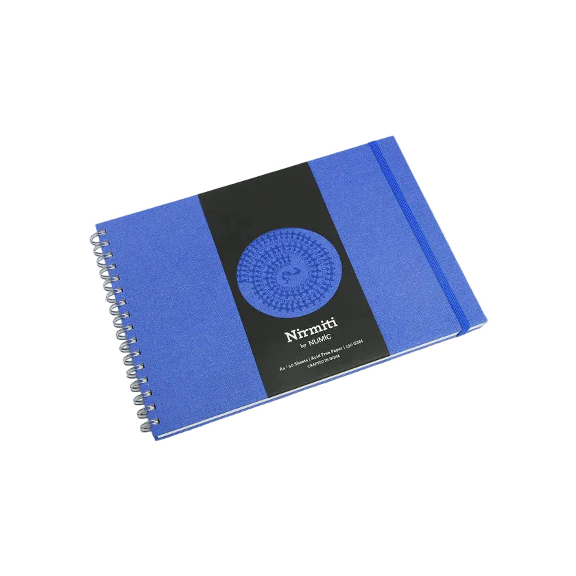 Numic Note Book Numic Nirmiti A4 Drawing Book – Professional Artist Sketchbook (Azure ...