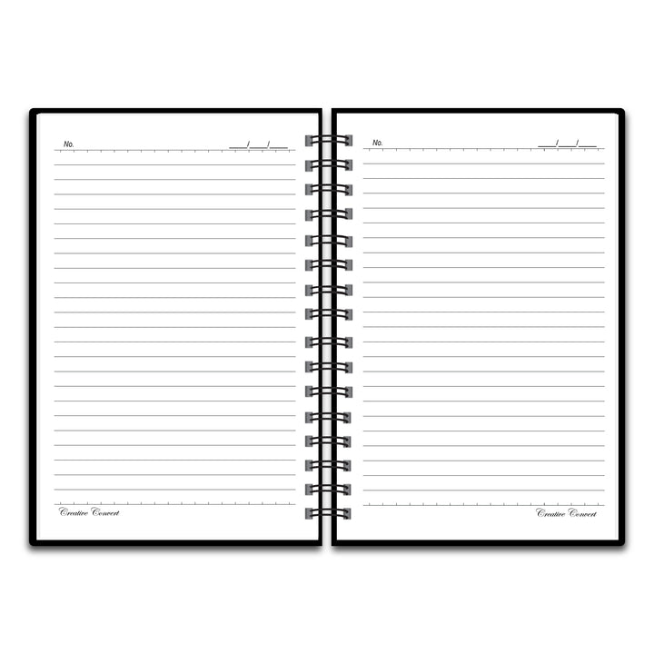 Single line 160 page of 80 GSM  each inside Creative Convert Personalized Animated Photo Diary 