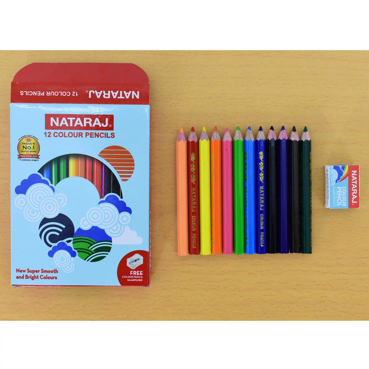 Nataraj Colour Pencils - Bbag | India’s Best Online Stationery Store