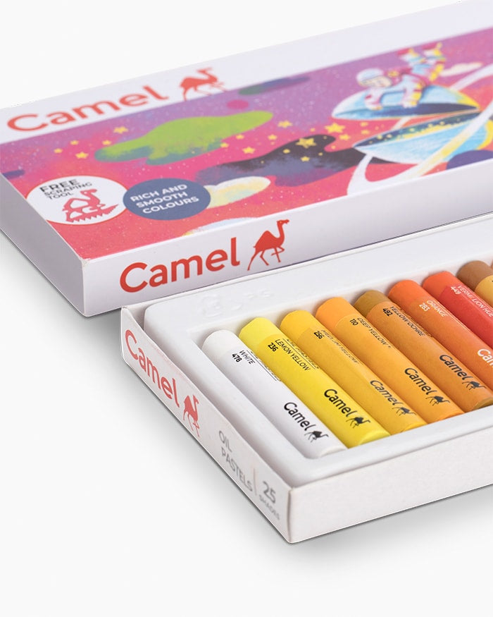 Camel Oil Pastels - Bbag | India’s Best Online Stationery Store