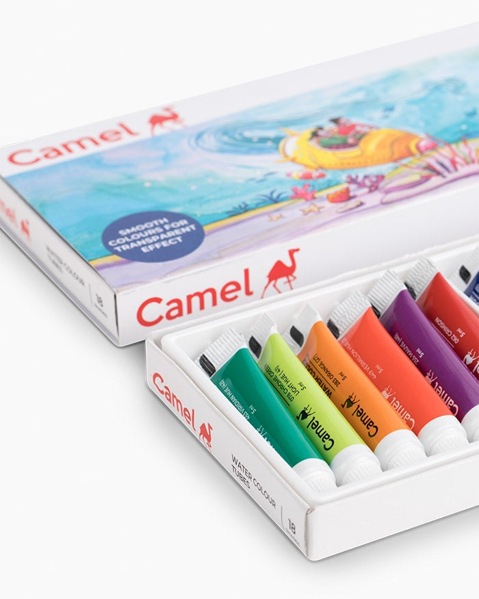 Camel Student Water Color Tubes 18 Shades