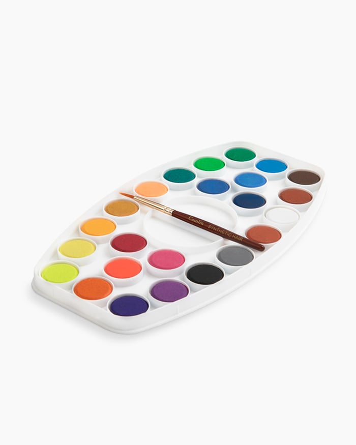 Camel Water Colour Cakes 24 Shades - Bbag | India’s Best Online Stationery Store