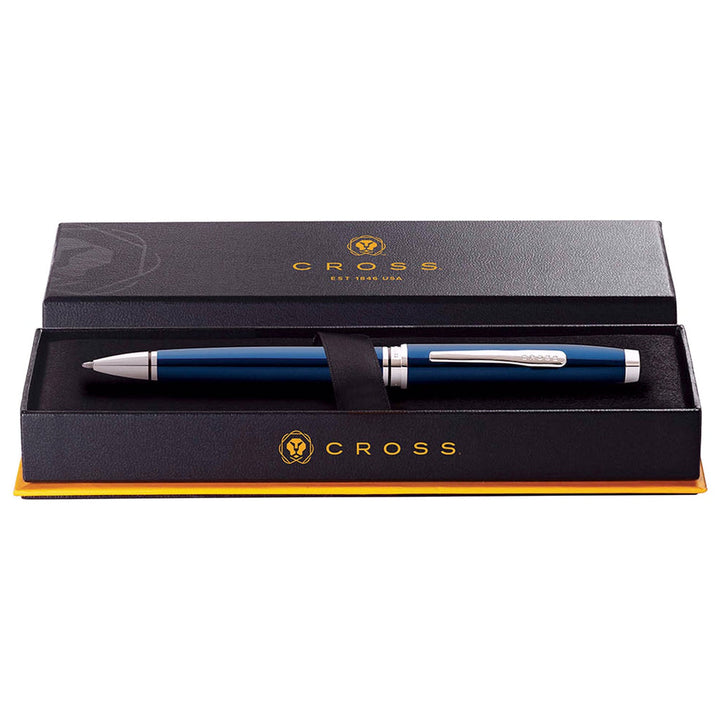 Cross Coventry Blue Lacquer Ballpoint Pen, AT0662-9