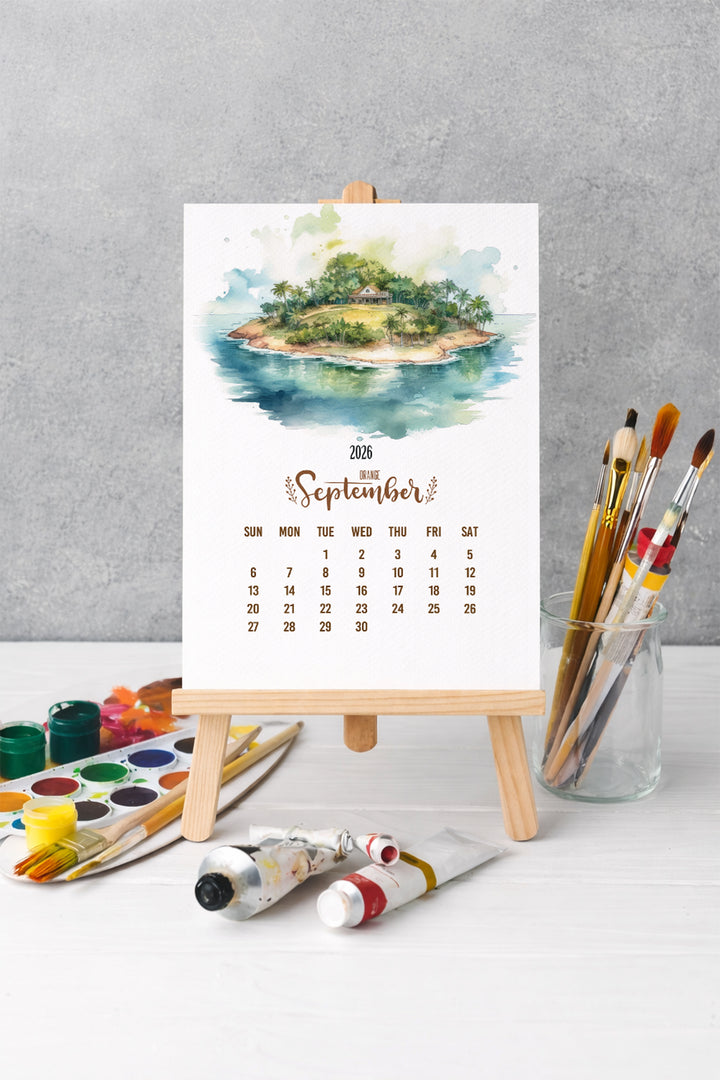 Creative Convert Nature Desk Calendar
