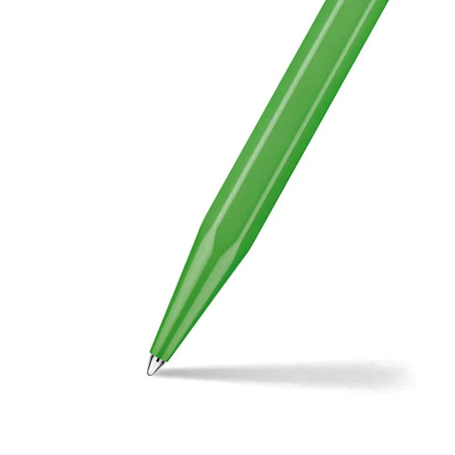 Caran d'Ache 849 Ballpoint Pen with Slim Metal Box Fluorescent Green - WP24211 / Bbag indias best onine store 