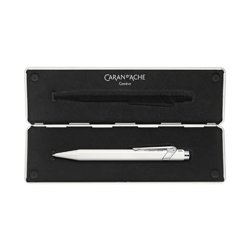 Caran d'Ache 849 Classic Line Rollerball Pen White - WP33525 / BBag indias best online store