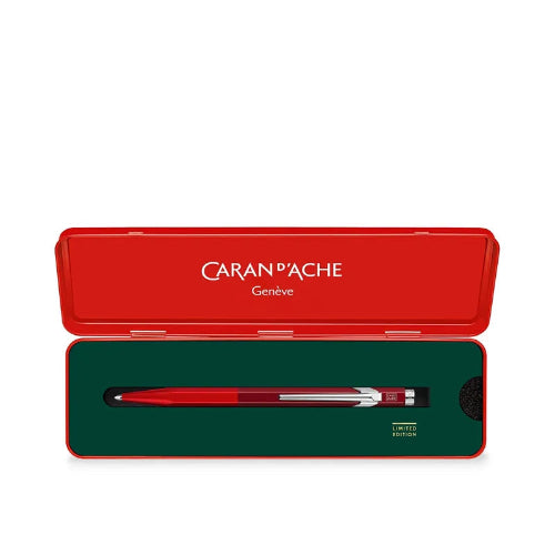 Caran d'Ache 849 Wonder Forest Ballpoint Pen Red - WP32241
