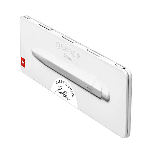Caran d'Ache 849 Classic Line Rollerball Pen White - WP33525 / Bbag   Indias Best Online store