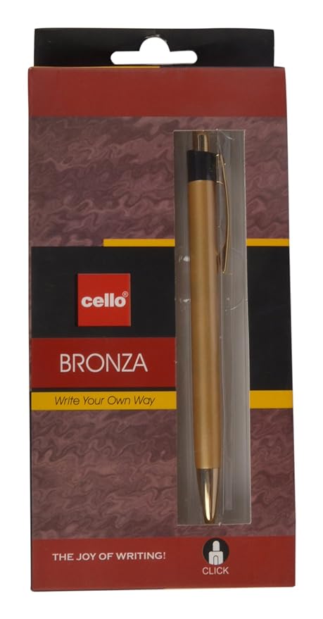A Pack of Cello Bronza  Blue ink Ball Pen