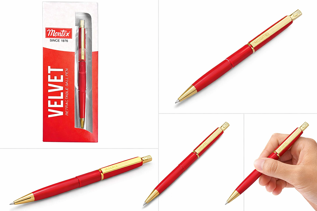 Montex velvet 5G Ball Pen Bbag | India’s Best Online Stationery Store